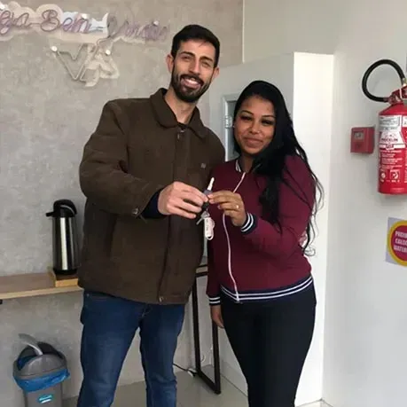 Clientes atendidos na unidade Vaapty