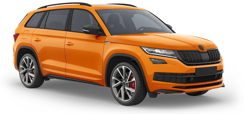 SUV laranja